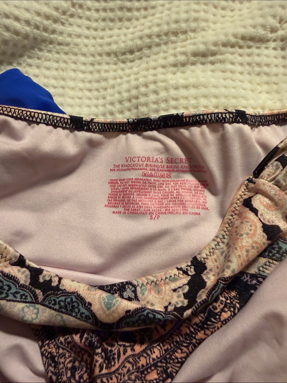3 pair lot Victoria’s Secret swim bottoms - Picture 2 of 2